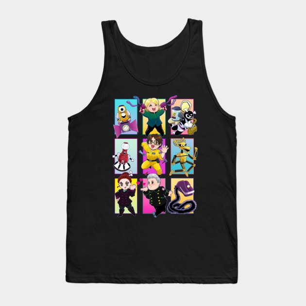 MST3K Chibis Tank Top by PageBranson